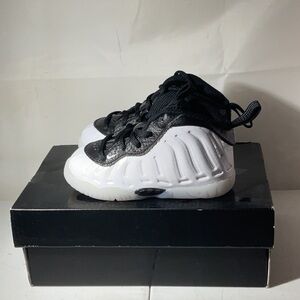 Nike Little Posite One White/Black DV2240 100 Baby’s size 5C new